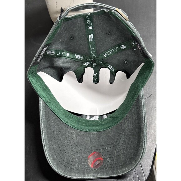 Women's New York Yankees 47 Brand Twins Distressed Strapback Adjustable Hat Cap - Picture 6 of 8